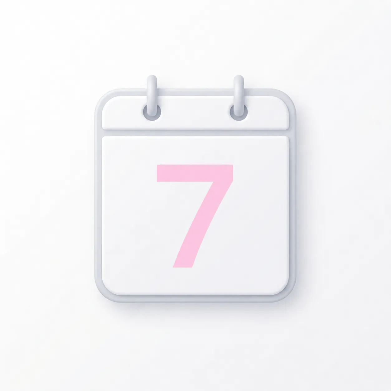 7 business day turnaround